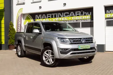 VOLKSWAGEN AMAROK 3.0 TDI V6 Highline Tiptronic 4Motion Reflex Silver Metallic+ Nincs Áfa+ 3.5T Horog+ Jól Felszerelt+ 3X-s GARANCIA!!!