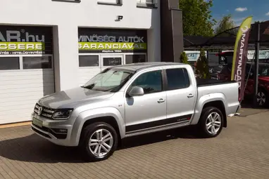 VOLKSWAGEN AMAROK 3.0 TDI V6 Highline Tiptronic 4Motion Reflex Silver Metallic+ Nincs Áfa+ 3.5T Horog+ Jól Felszerelt+ 3X-s GARANCIA!!!