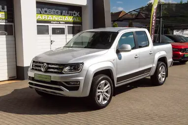 VOLKSWAGEN AMAROK 3.0 TDI V6 Highline Tiptronic 4Motion Reflex Silver Metallic+ Nincs Áfa+ 3.5T Horog+ Jól Felszerelt+ 3X-s GARANCIA!!!