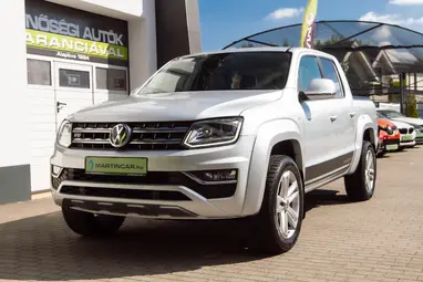 VOLKSWAGEN AMAROK 3.0 TDI V6 Highline Tiptronic 4Motion Reflex Silver Metallic+ Nincs Áfa+ 3.5T Horog+ Jól Felszerelt+ 3X-s GARANCIA!!!