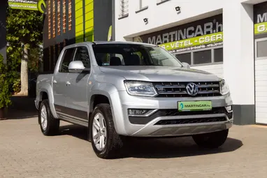 VOLKSWAGEN AMAROK 3.0 TDI V6 Highline Tiptronic 4Motion Reflex Silver Metallic+ Nincs Áfa+ 3.5T Horog+ Jól Felszerelt+ 3X-s GARANCIA!!!