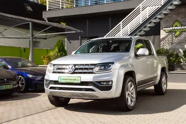 VOLKSWAGEN AMAROK 3.0 TDI V6 Highline Tiptronic 4Motion Reflex Silver Metallic+ Nincs Áfa+ 3.5T Horog+ Jól Felszerelt+ 3X-s GARANCIA!!!