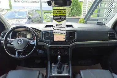 VOLKSWAGEN AMAROK 3.0 TDI V6 Highline Tiptronic 4Motion Reflex Silver Metallic+ Nincs Áfa+ 3.5T Horog+ Jól Felszerelt+ 3X-s GARANCIA!!!