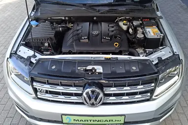 VOLKSWAGEN AMAROK 3.0 TDI V6 Highline Tiptronic 4Motion Reflex Silver Metallic+ Nincs Áfa+ 3.5T Horog+ Jól Felszerelt+ 3X-s GARANCIA!!!