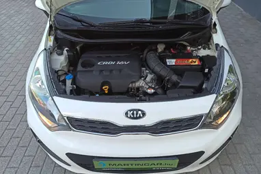 KIA RIO 1.4 CRDi EX Limited CLEAR White +Sok Extra +Full Vez. Sz könyv +1.Tulaj +3X-s GARANCIA !!