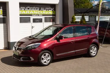 RENAULT SCENIC Scénic 1.5 dCi Limited Grenat Rouge Metallic+Friss Szerviz+ Mo.-i 1 Tulaj+ Automata+ 3X-s GARANCIA!!!