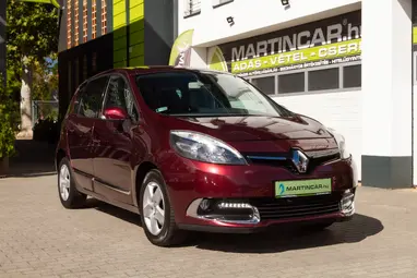RENAULT SCENIC Scénic 1.5 dCi Limited Grenat Rouge Metallic+Friss Szerviz+ Mo.-i 1 Tulaj+ Automata+ 3X-s GARANCIA!!!