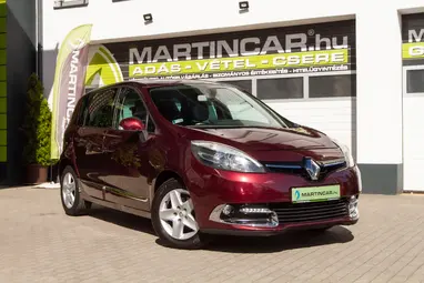 RENAULT SCENIC Scénic 1.5 dCi Limited Grenat Rouge Metallic+Friss Szerviz+ Mo.-i 1 Tulaj+ Automata+ 3X-s GARANCIA!!!
