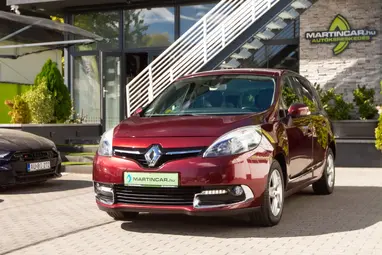 RENAULT SCENIC Scénic 1.5 dCi Limited Grenat Rouge Metallic+Friss Szerviz+ Mo.-i 1 Tulaj+ Automata+ 3X-s GARANCIA!!!