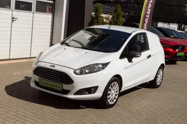 FORD FIESTA Van 1.5 TDCi Trend Frozen White +Full Vezetett Szervízkönyv +Kitűnő állapot !!