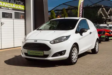 FORD FIESTA Van 1.5 TDCi Trend Frozen White +Full Vezetett Szervízkönyv +Kitűnő állapot !!