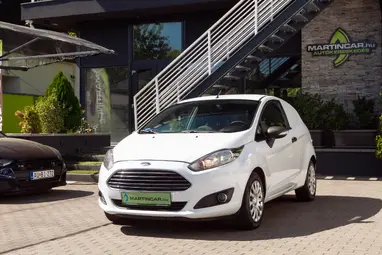 FORD FIESTA Van 1.5 TDCi Trend Frozen White +Full Vezetett Szervízkönyv +Kitűnő állapot !!