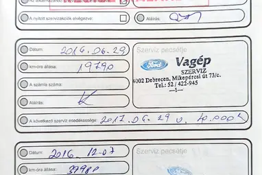 FORD FIESTA Van 1.5 TDCi Trend Frozen White +Full Vezetett Szervízkönyv +Kitűnő állapot !!