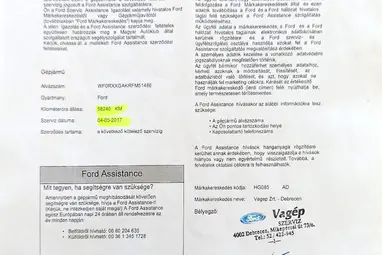 FORD FIESTA Van 1.5 TDCi Trend Frozen White +Full Vezetett Szervízkönyv +Kitűnő állapot !!