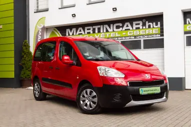 PEUGEOT PARTNER Tepee 1.6 HDi Active (7 személyes ) Rouge Ardent Edition +Prémium állapot +1. Tulaj +Szervízkönyv +3X-s GARANCIA !!