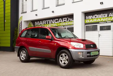 TOYOTA RAV 4 Rav4 2.0 D 4x4 Chili Red +Friss műszaki +Vez.Szervízkönyv +3X-s GARANCIA !!