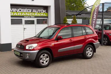 TOYOTA RAV 4 Rav4 2.0 D 4x4 Chili Red +Friss műszaki +Vez.Szervízkönyv +3X-s GARANCIA !!