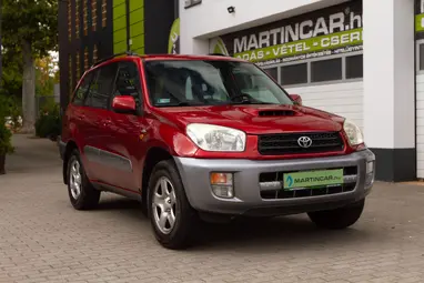 TOYOTA RAV 4 Rav4 2.0 D 4x4 Chili Red +Friss műszaki +Vez.Szervízkönyv +3X-s GARANCIA !!