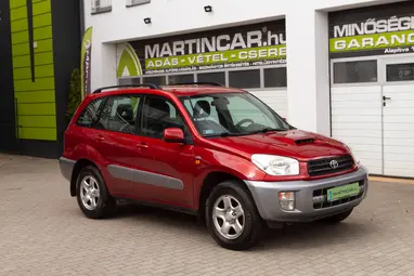 TOYOTA RAV 4 Rav4 2.0 D 4x4 Chili Red +Friss műszaki +Vez.Szervízkönyv +3X-s GARANCIA !!