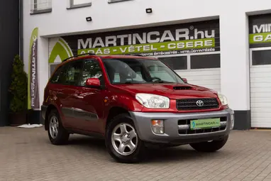 TOYOTA RAV 4 Rav4 2.0 D 4x4 Chili Red +Friss műszaki +Vez.Szervízkönyv +3X-s GARANCIA !!