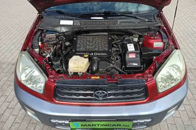TOYOTA RAV 4 Rav4 2.0 D 4x4 Chili Red +Friss műszaki +Vez.Szervízkönyv +3X-s GARANCIA !!