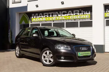 AUDI A3 1.6 TDI Attraction DPF Dark Gray Metallic+Korróziómentes+ Kevés Km+ 3X-s GARANCIA!!!