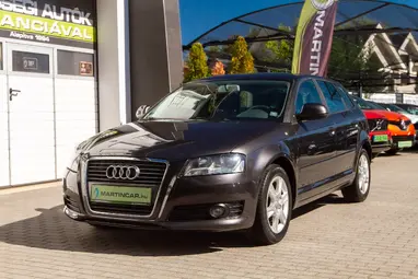 AUDI A3 1.6 TDI Attraction DPF Dark Gray Metallic+Korróziómentes+ Kevés Km+ 3X-s GARANCIA!!!