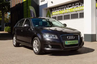 AUDI A3 1.6 TDI Attraction DPF Dark Gray Metallic+Korróziómentes+ Kevés Km+ 3X-s GARANCIA!!!