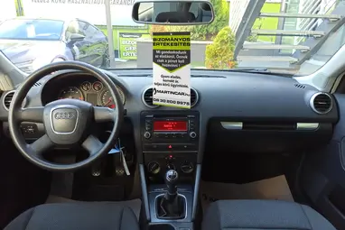 AUDI A3 1.6 TDI Attraction DPF Dark Gray Metallic+Korróziómentes+ Kevés Km+ 3X-s GARANCIA!!!