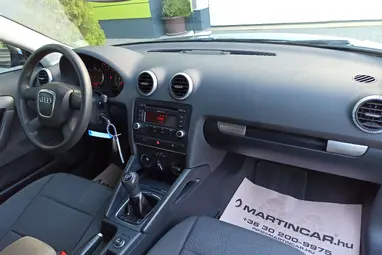 AUDI A3 1.6 TDI Attraction DPF Dark Gray Metallic+Korróziómentes+ Kevés Km+ 3X-s GARANCIA!!!