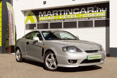 HYUNDAI COUPE 1.6 16V FX Facelift Sleek Silver Edition +Red & Black Sport utastér +Vezérlés cserélve !!