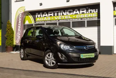 OPEL CORSA D 1.2 Cosmo Carbon Flash+ Vezetett Szerviz+ Mo.-i 1 Tulaj+ 3X-s GARANCIA!!!