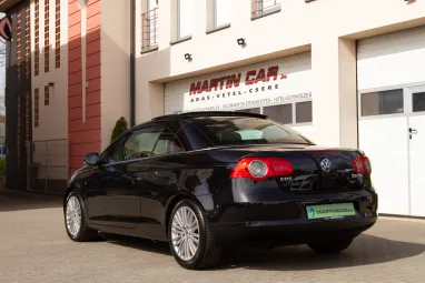 VOLKSWAGEN EOS 2.0 FSI Highline Deep Red Nappa Leather + Full Extra + Teljes Szervíz + 2X-s GARANCIA !!