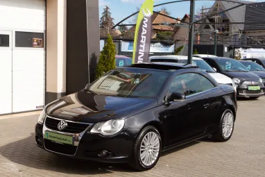 VOLKSWAGEN EOS 2.0 FSI Highline Deep Red Nappa Leather + Full Extra + Teljes Szervíz + 2X-s GARANCIA !!