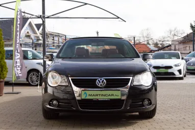 VOLKSWAGEN EOS 2.0 FSI Highline Deep Red Nappa Leather + Full Extra + Teljes Szervíz + 2X-s GARANCIA !!
