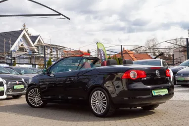 VOLKSWAGEN EOS 2.0 FSI Highline Deep Red Nappa Leather + Full Extra + Teljes Szervíz + 2X-s GARANCIA !!