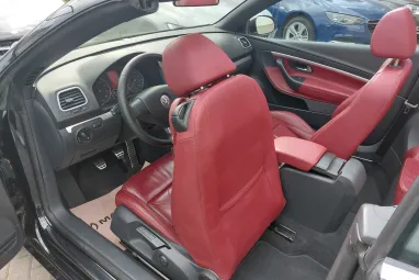 VOLKSWAGEN EOS 2.0 FSI Highline Deep Red Nappa Leather + Full Extra + Teljes Szervíz + 2X-s GARANCIA !!